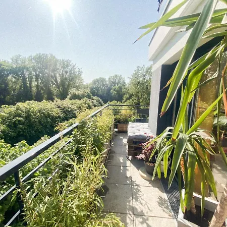 L'Olympique: Appartement Cosy, Vue Canal Grande Terrasse Et Parking Vaires-sur-Marne Exterior foto