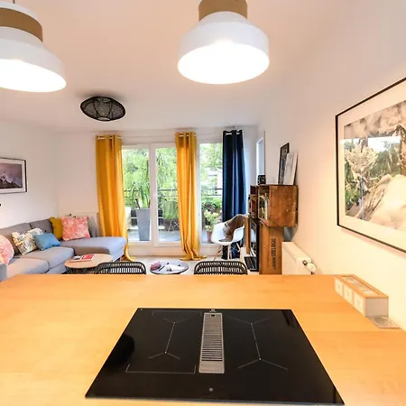 L'Olympique: Appartement Cosy, Vue Canal Grande Terrasse Et Parking Vaires-sur-Marne Exterior foto