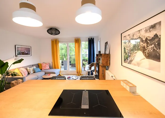 L\'Olympique: Appartement Cosy, Vue Canal Grande Terrasse Et Parking